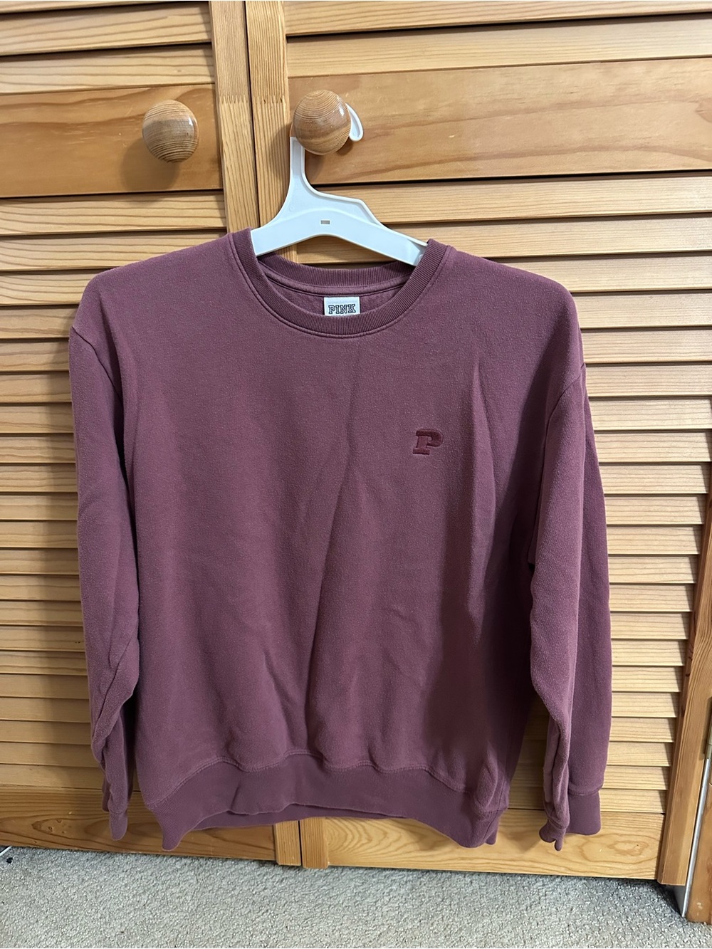 PINK Victoria's Secret Crewneck Sweatshirt - Dusty Mauve women’s Sweater